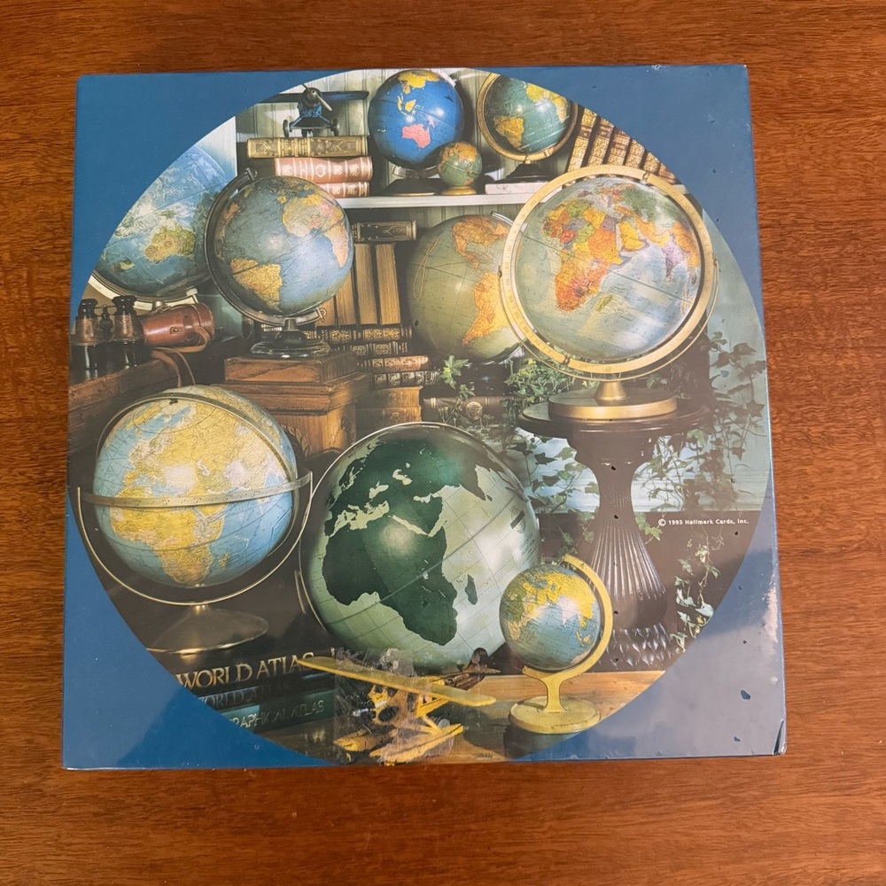 Springbok Vintage 1993 “Global Odyssey” 500 Piece Jigsaw Puzzle Sealed in Box